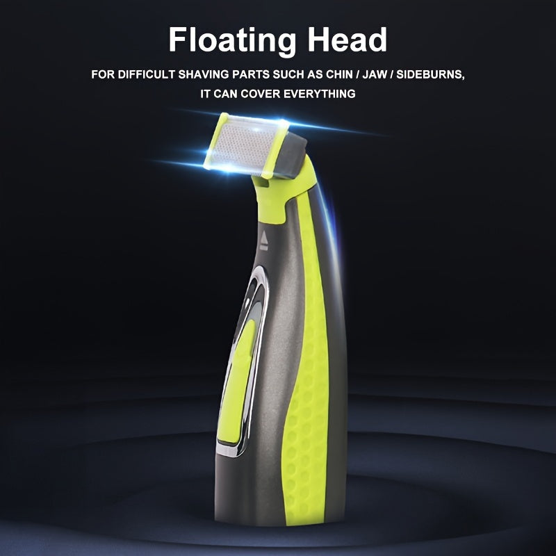 Erkaklar va ayollar uchun USB qayta zaryadlanadigan elektr shaver - T-blade trimmer, soqol va sochni olib tashlash, 300mAh batareya