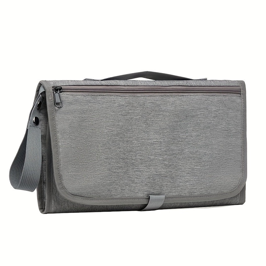 Waterproof Portable Diaper Changing Pad with Pockets Travel Station Kit for Babies