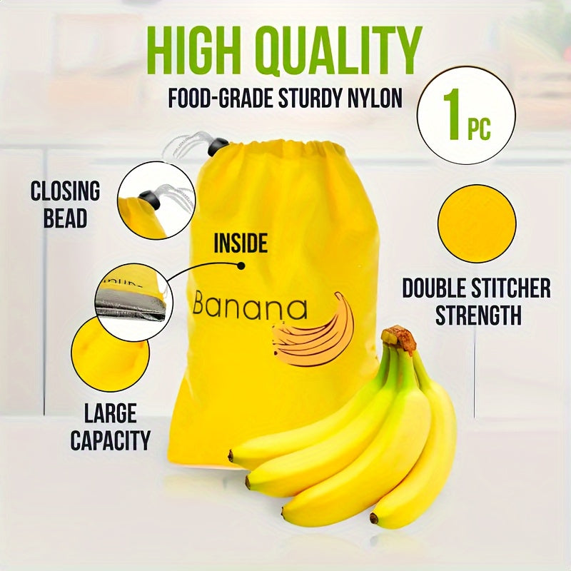 Ripening Bag for Bananas and Lettuce Durable Washable Food-Safe Kitchen Storage