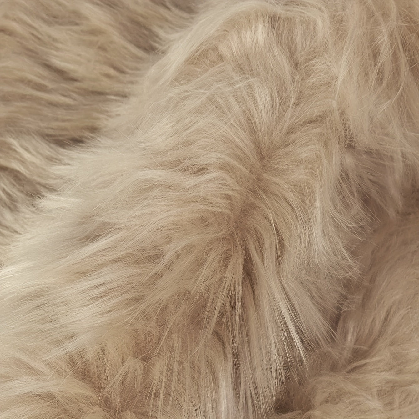 Alfombra de noche de imitación de lana de pelo alto, gruesa, esponjosa, suave, lavable a máquina para sala de estar