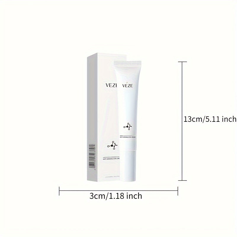 Retinol, Limon va Kokos Ekstrakti Ko'z Kremi Qalamchasi Kafein Bilan - Terini Silliq, Namlaydi va Qayta Jonlantiradi - Barcha Teri Turlari Uchun Mos