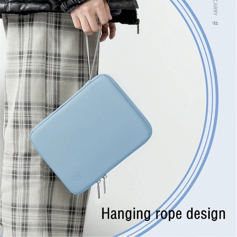 Tablet Case for Samsung and Apple Tablets 27.69/32.77 cm Polyurethane Black Pink Light Grey Sky Blue Dark Green