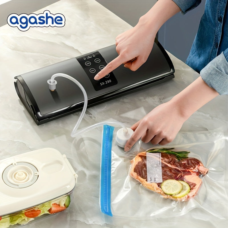 Vacuum Sealer with high-temp tape touch control panel for 28cm bags