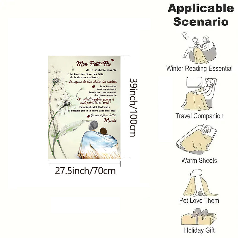 Kids Throw Blanket Flannel Cozy Bed Sofa Gift Christmas Birthday