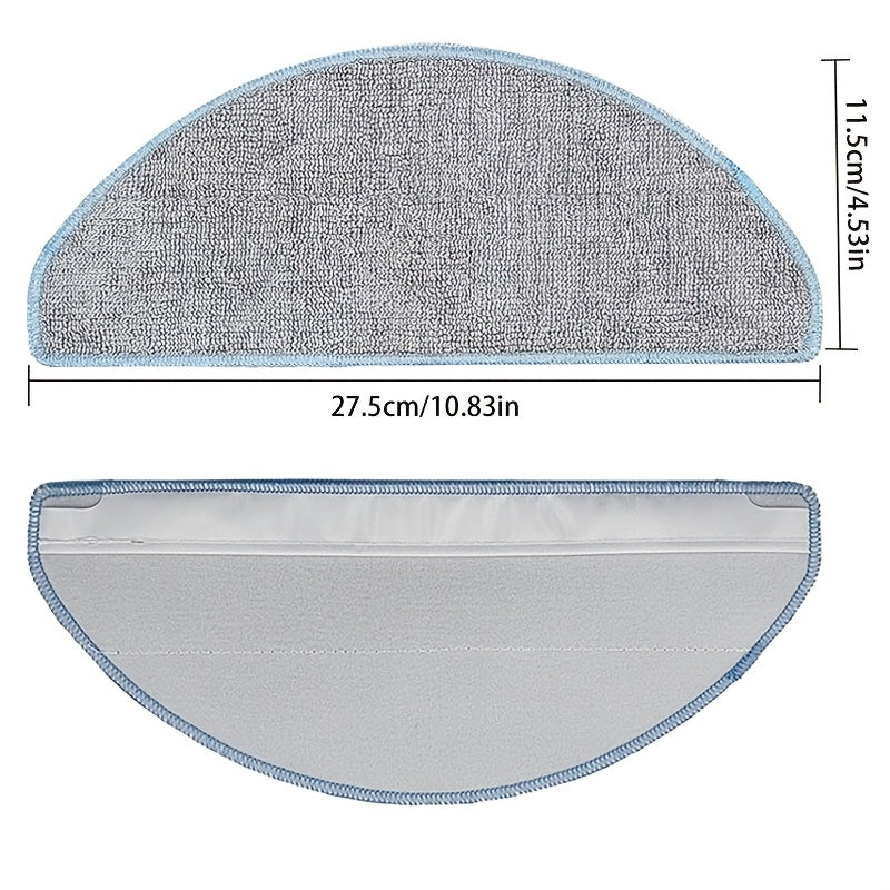 Washable Reusable Polyester Fiber Mop Pads for Robot Vacuum Compatible with Roomba Combo Models Y0110 Y0140 Y0112 Q0120