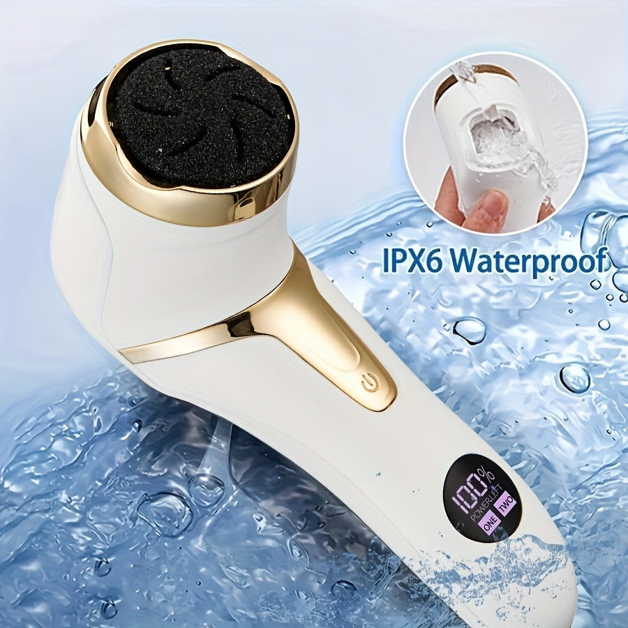 Qayta zaryadlanadigan elektr oyoq fayli silliq oyoqlar uchun | Portativ kallus olib tashlash to'plami | Professional Pedicure Tool | USB Zaryadlash | Ideal sovg'a