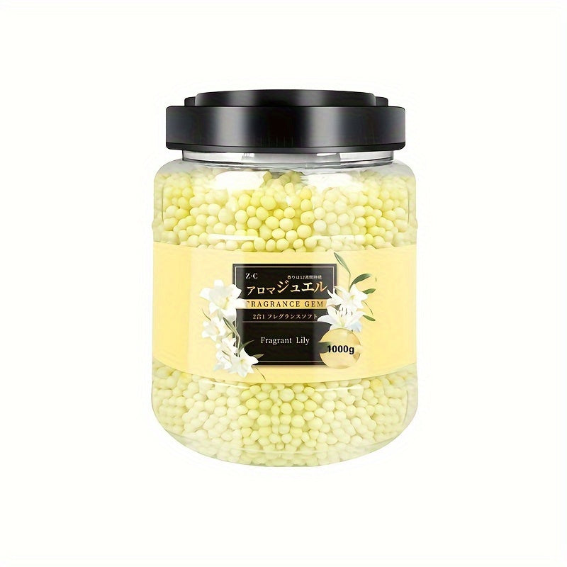 1000g Plastic Laundry Scent Beads No Electricity Long-Lasting Freshness