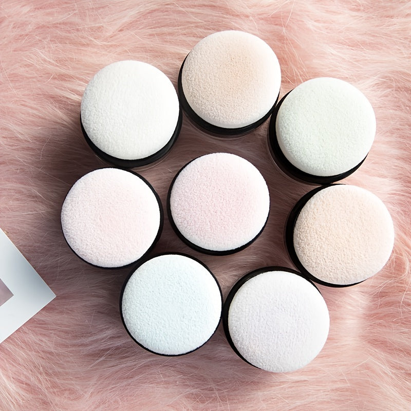 Women's Long-Lasting Loose Powder with Mushroom Head Makeup Foundation Oil Control Brightening Waterproof