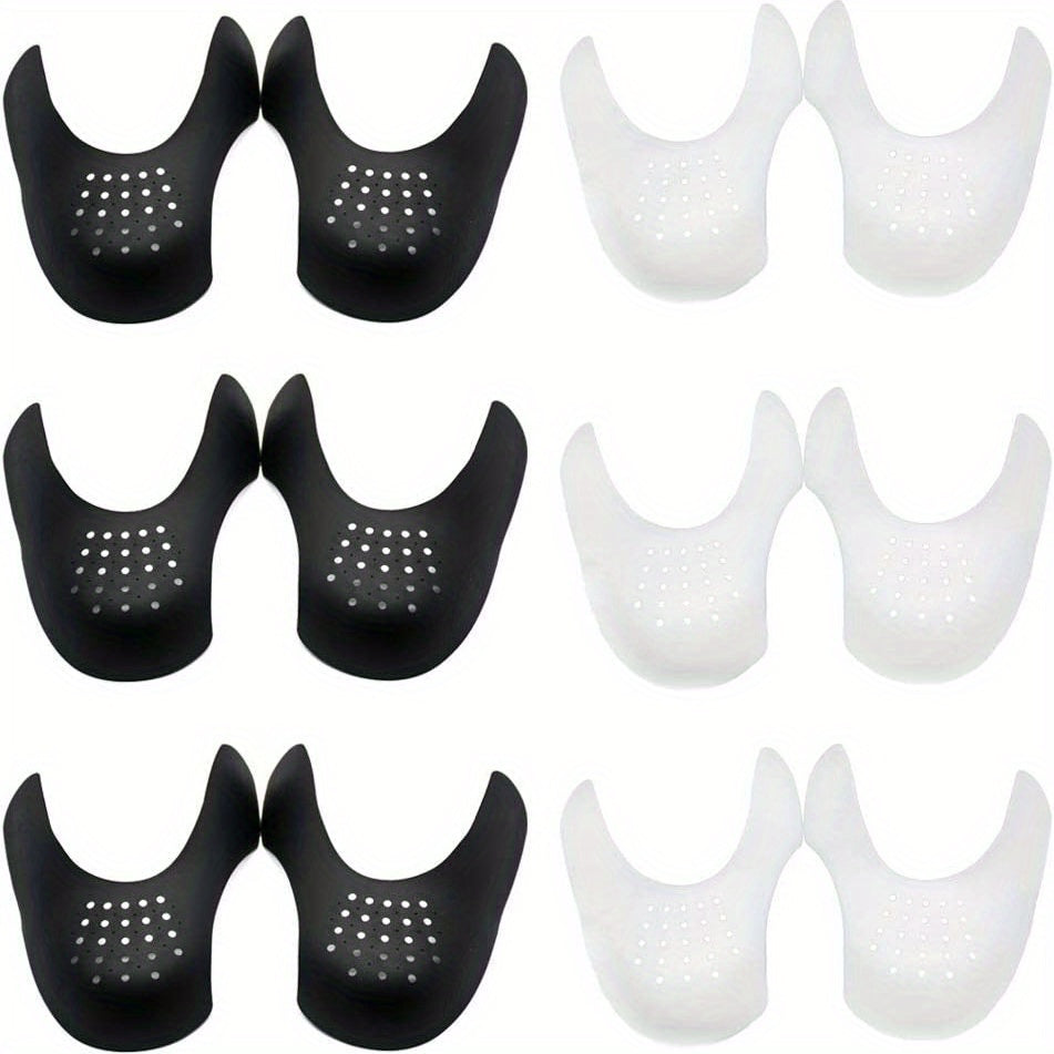 Men Women Shoe Crease Protectors for Sneakers and Casual Shoes 6 Pairs