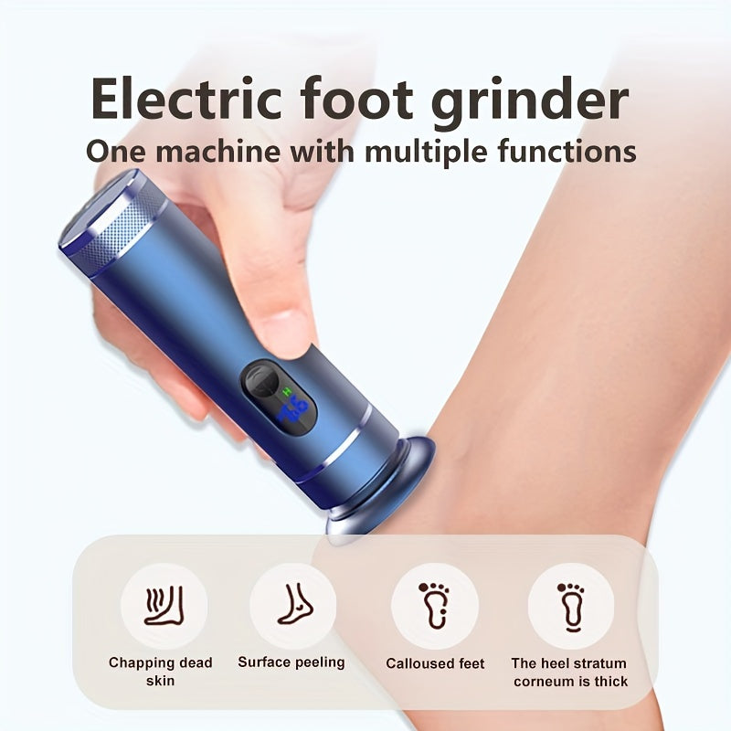 Rechargeable Electric Foot Grinder Callus Remover Dead Skin Remover USB Battery