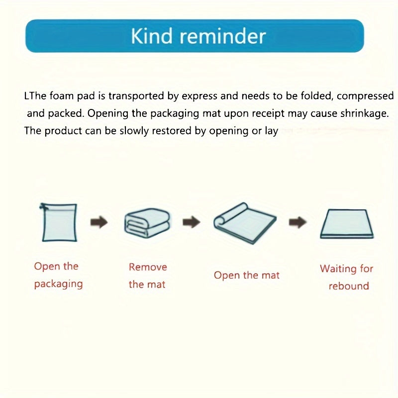 Outdoor Seat Cushion for Patio Bench Garden Furniture Washable Polyester Foam