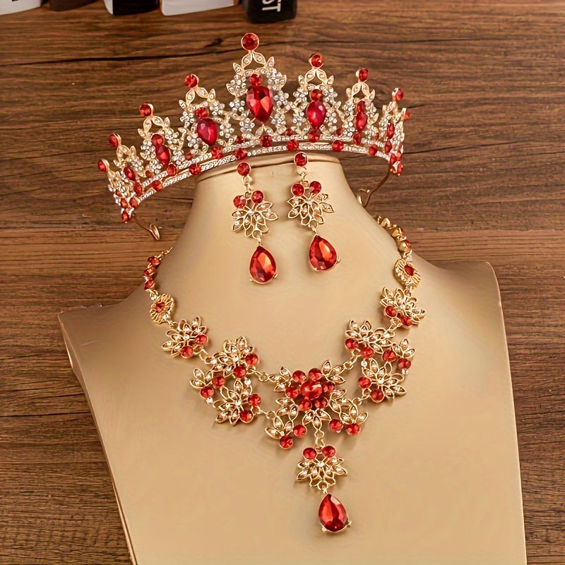 Vintage kumush tiara rhinestones bilan to'y, nikoh, kecha va festival uchun bosh kiyim