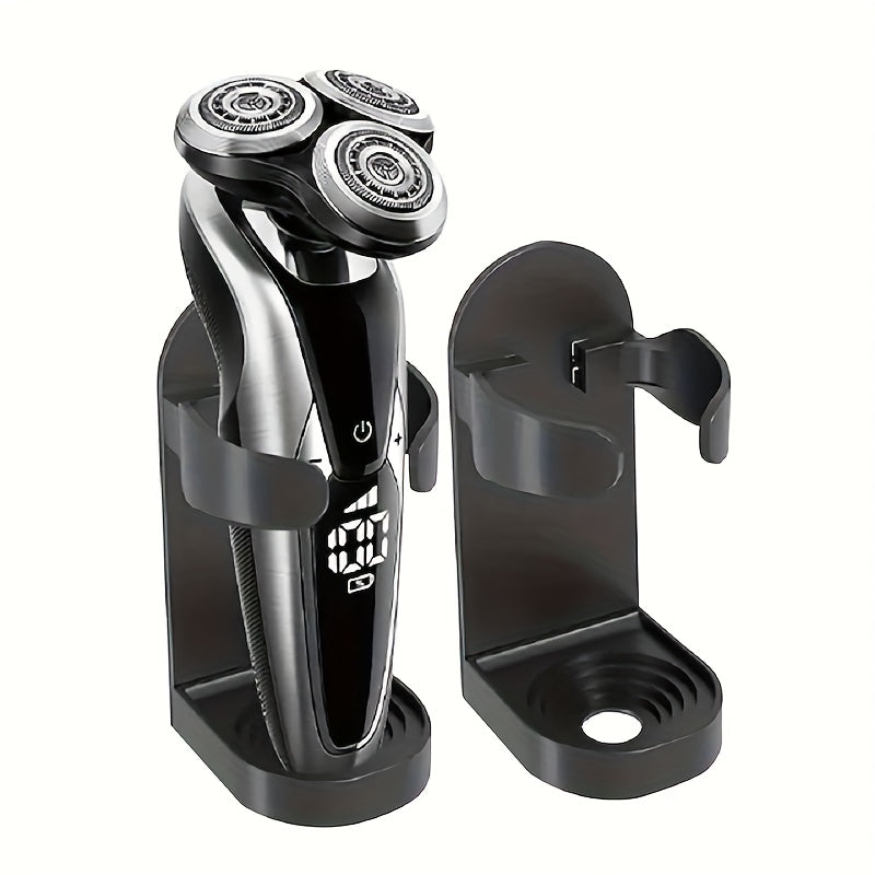 Держатель для электробритвы на стену, крючок для хранения в ванной, бесследное крепление, экономия пространства