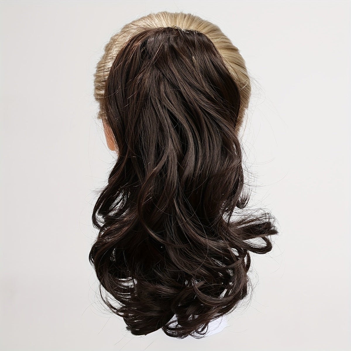 Women's Loose Wave Ponytail Wig 12 Inch High-Temperature Fiber Easy to Style