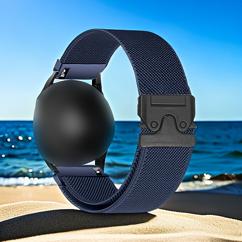 Elastic Nylon Watch Strap Adjustable Polyamide Band for Smartwatches 18mm 20mm 22mm