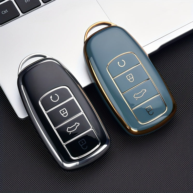 Universal TPU Car Key Cover Scratch-Resistant Protective Fob Case