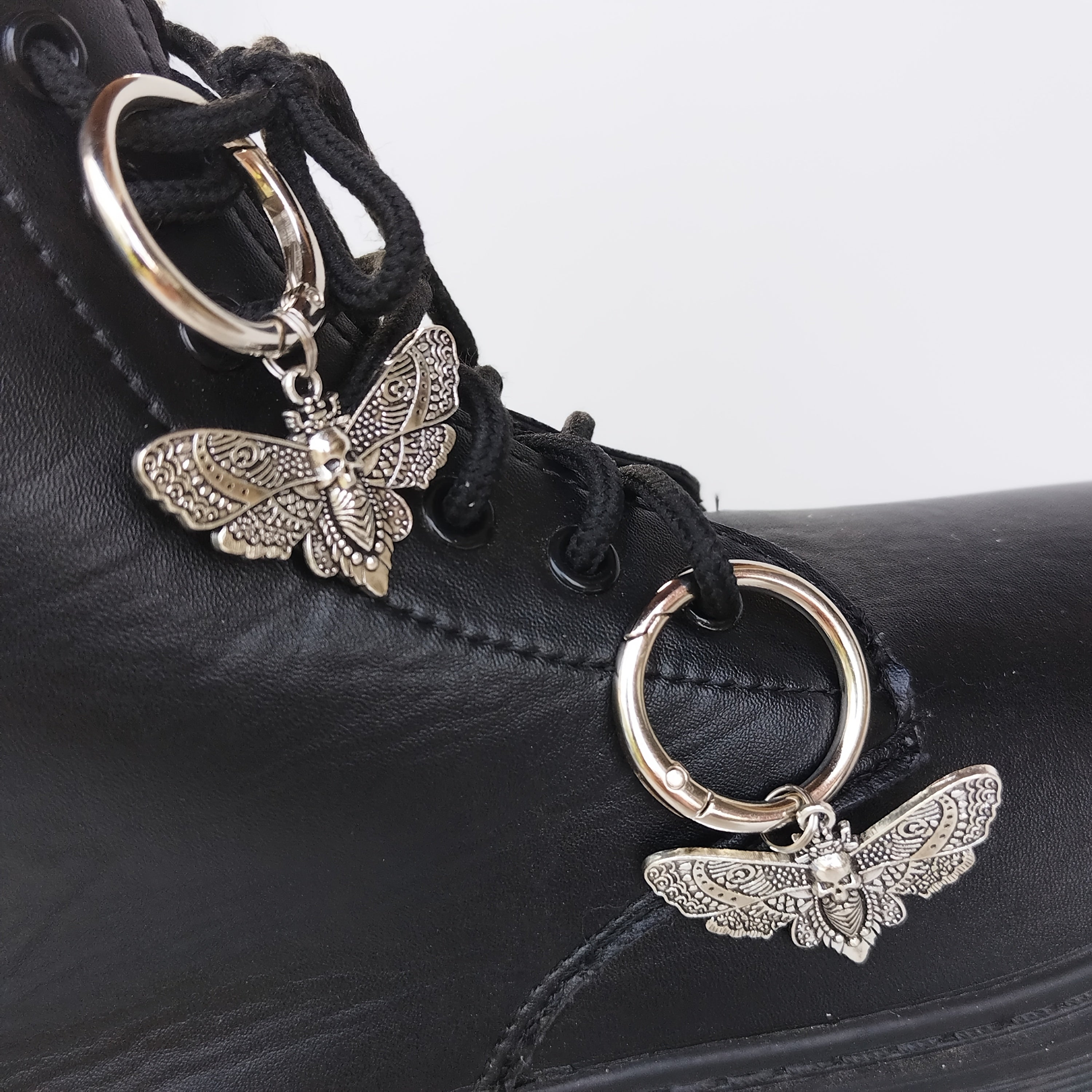 Unisex gotik metal koshki chashka osilgan buyumlar to'plami, 2 ta