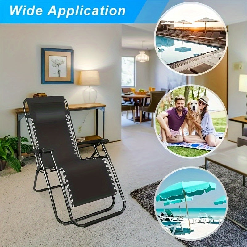 Kit de cuerda de reparación elástica para sillas de playa con bungee, tumbonas, 4 correas de reemplazo, gris