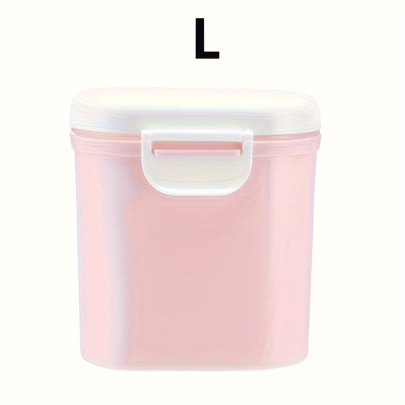 Yopilgan portativ katta hajmli saqlash konteyneri, yengil, yong‘oq, meva, un va boshqa uy-ro‘zg‘or buyumlarini yangi saqlash uchun. Oshxona tashkiloti va saqlash uchun ideal, bu saqlash qutisi sizning oshxona aksessuarlaringizga qulay qo‘shimcha bo‘ladi.