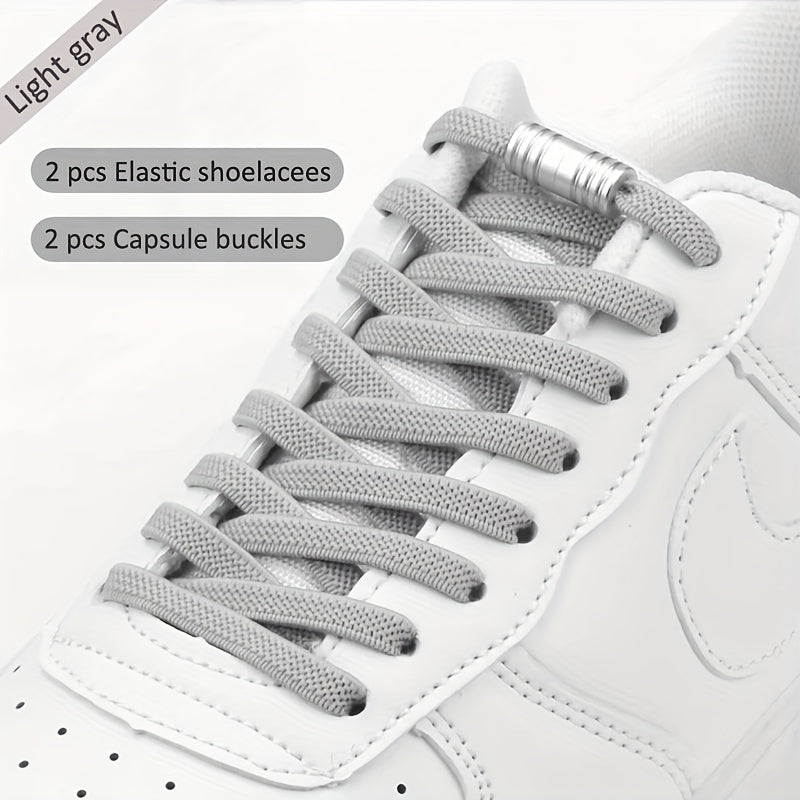 Uniseks elastik rang-barang toʻqilgan poyabzal lentalari uchun sneakers va kundalik poyabzal