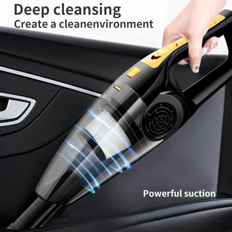 Portable Car Vacuum Cleaner with Strong Suction 12V Dust Removal
