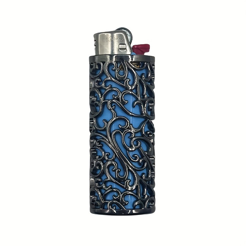 Luxury Gold Lighter Case for Men and Women Hollow Design