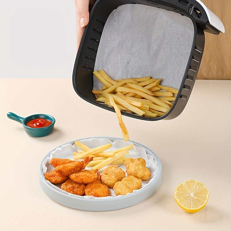 50 шт. подложки для аэрогриля для впитывания масла, антипригарное корзина, сэндвичи