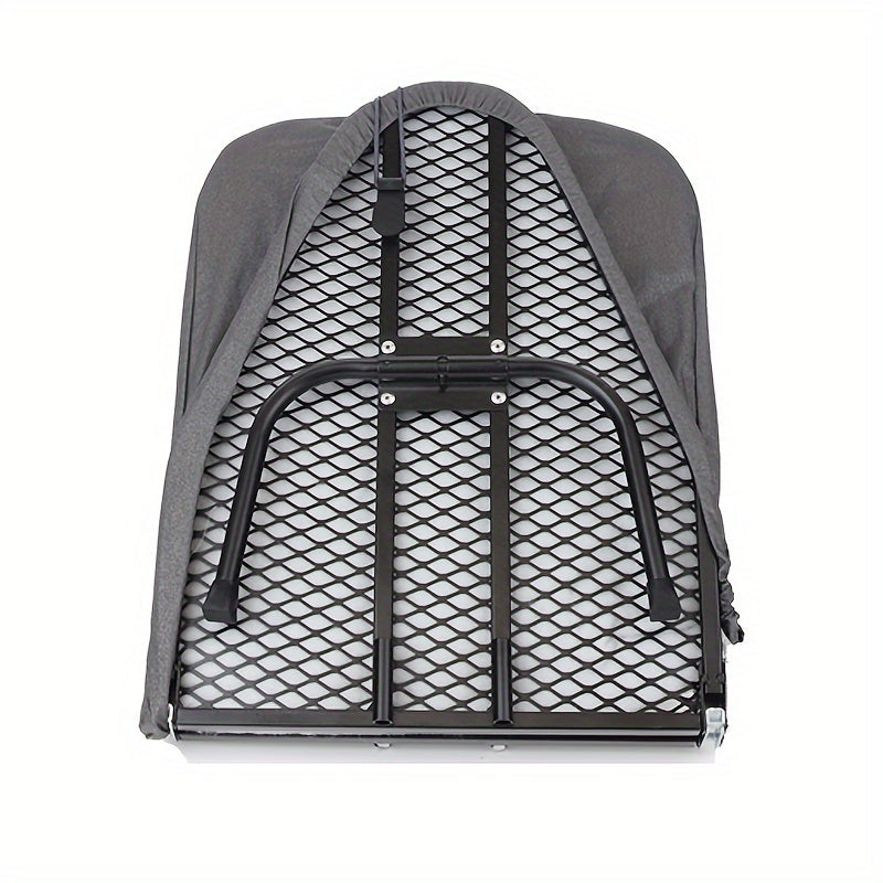 Tabla de planchar de escritorio plegable con superficie de algodón con aguja para hogar y viaje