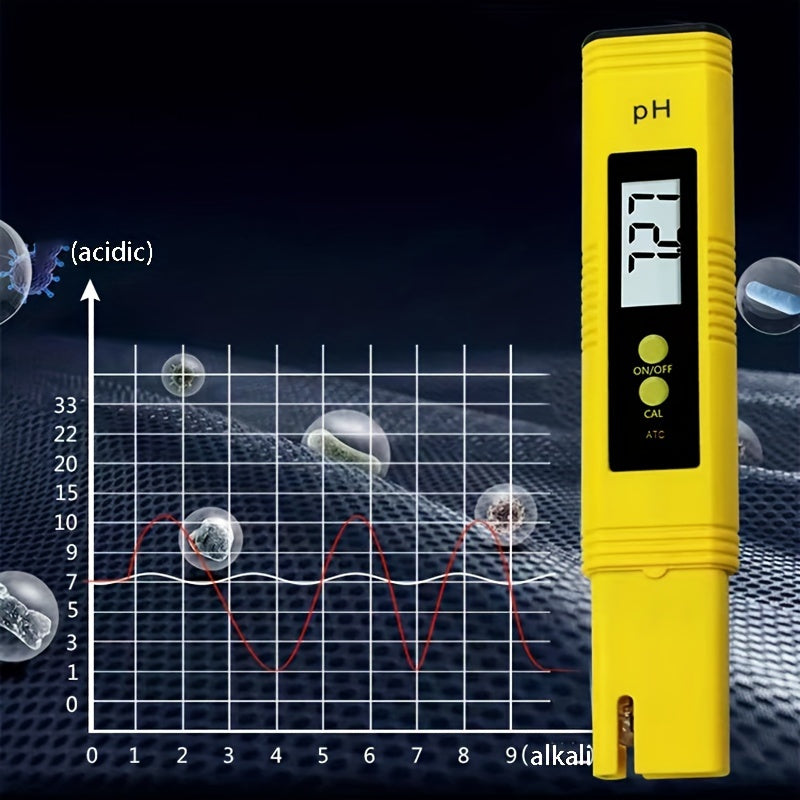 High Precision pH Meter for Water Testing Household Pool Aquarium 0.01 Accuracy