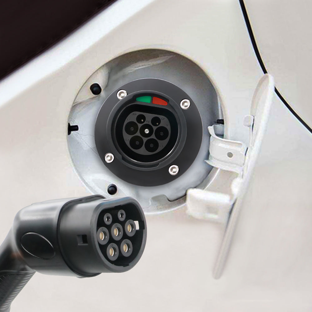 Type 2 Electric Vehicle Charging Socket 16A 32A 110V-450V for All IEC 62196-2