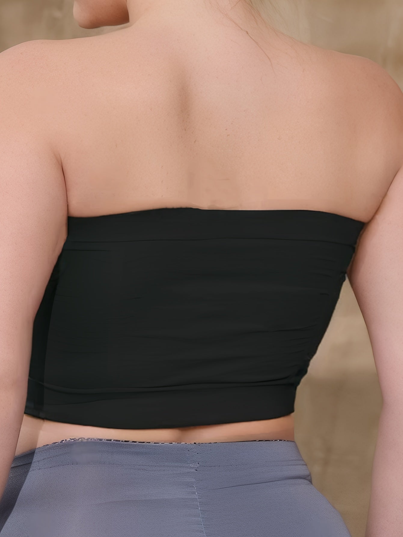 Plus Size Adjustable Strapless Sports Bra Set Breathable for Running Yoga