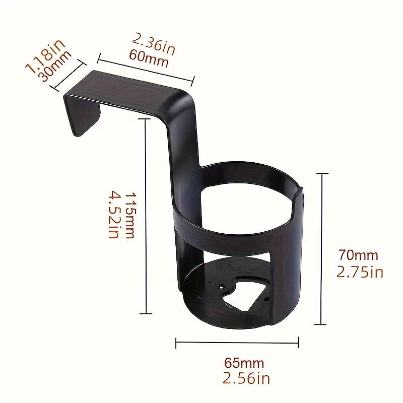 2pcs Car Cup Holders Universal Plastic Water Bottle Holders for Car Doors