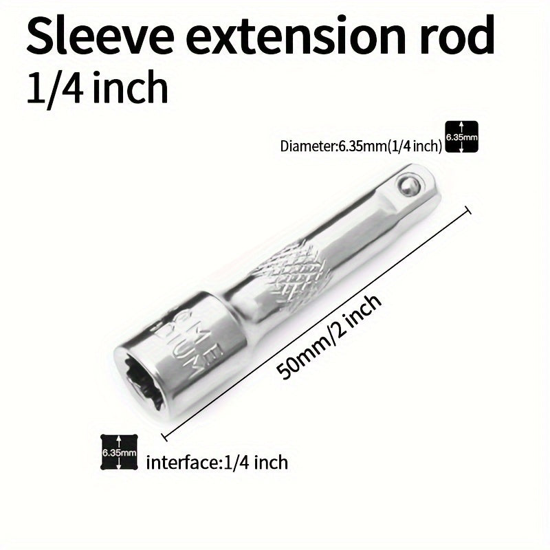 Small Fly Fishing Extension Rod Set Connecting Rods 5.08 10.16 15.24 25.4 cm