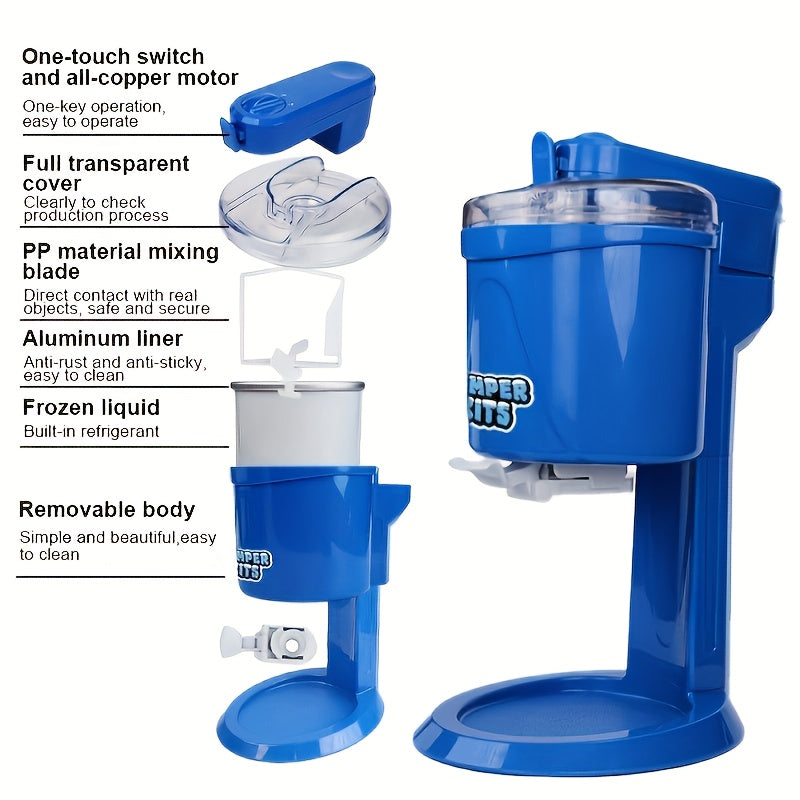 Large Capacity Ice Cream Maker Frozen Yogurt Milkshake Blender Sorbet