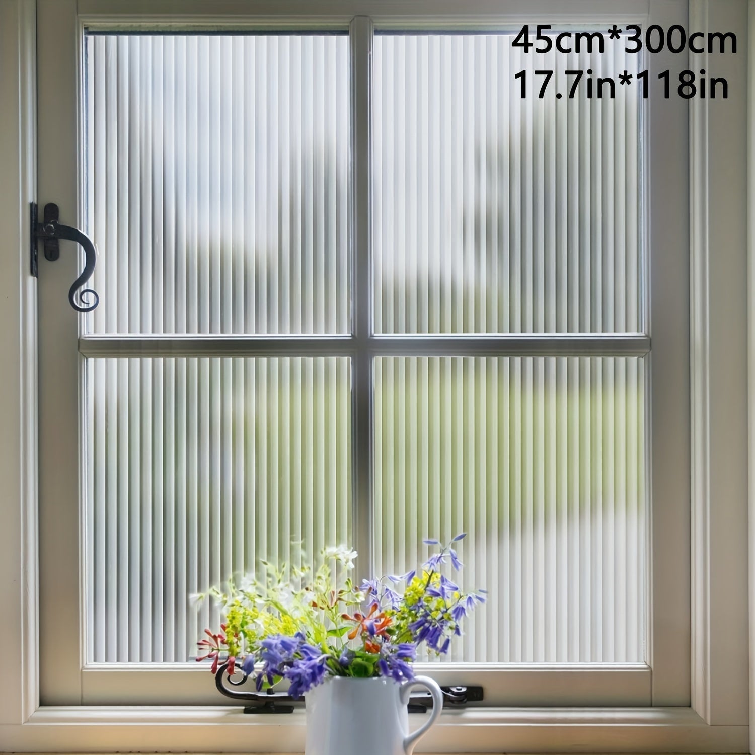 PVC Window Film 10mil Static Cling Glass Sticker for Bedroom Living Room Decor