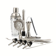 16-Piece Milk Tea Tools Set with Cocktail Mixers and Shaker Cup