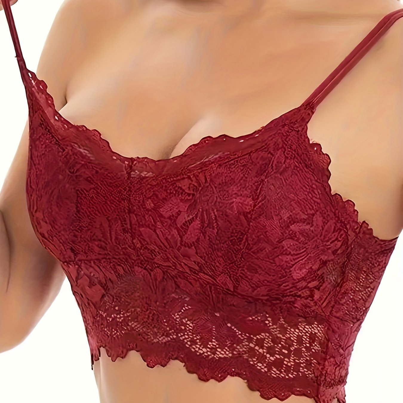 Wireless Lace Bra for Women Comfortable Everyday Underwear