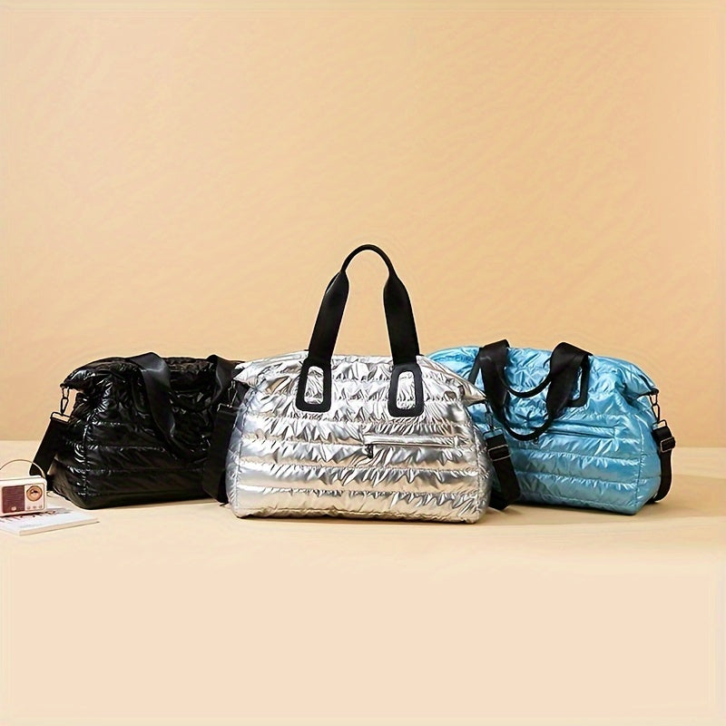 Pastki qoplamali sayohat sumkalari, yuqori sig‘imli duffel sumkalari, portativ krossbody sumkalari, engil sport va fitnes sumkalari.