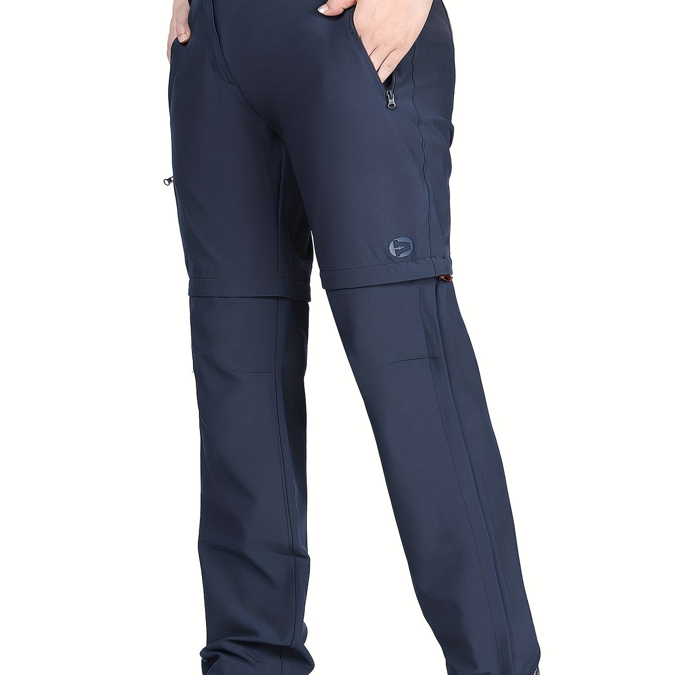 Ayollar uchun tez quriydigan, oson yig‘iladigan va qisilib ketadigan yurish shimlari, olib tashlanadigan oyoqlari bilan, qora, katta