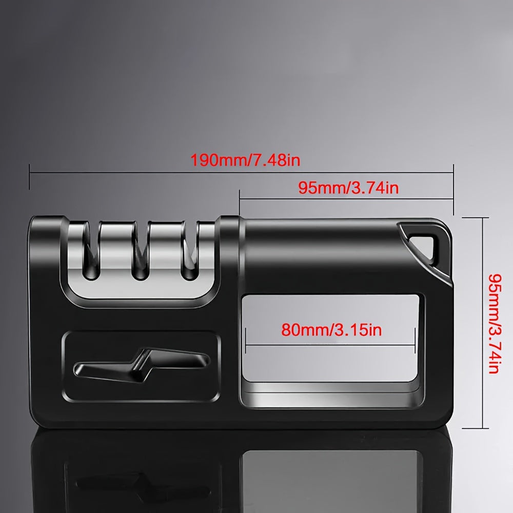 4-in-1 Ochiq Oshxona Pichog'ini Qirqish uchun Olmosli Keramika Tungsten Po'latli O'rindiqlar bilan