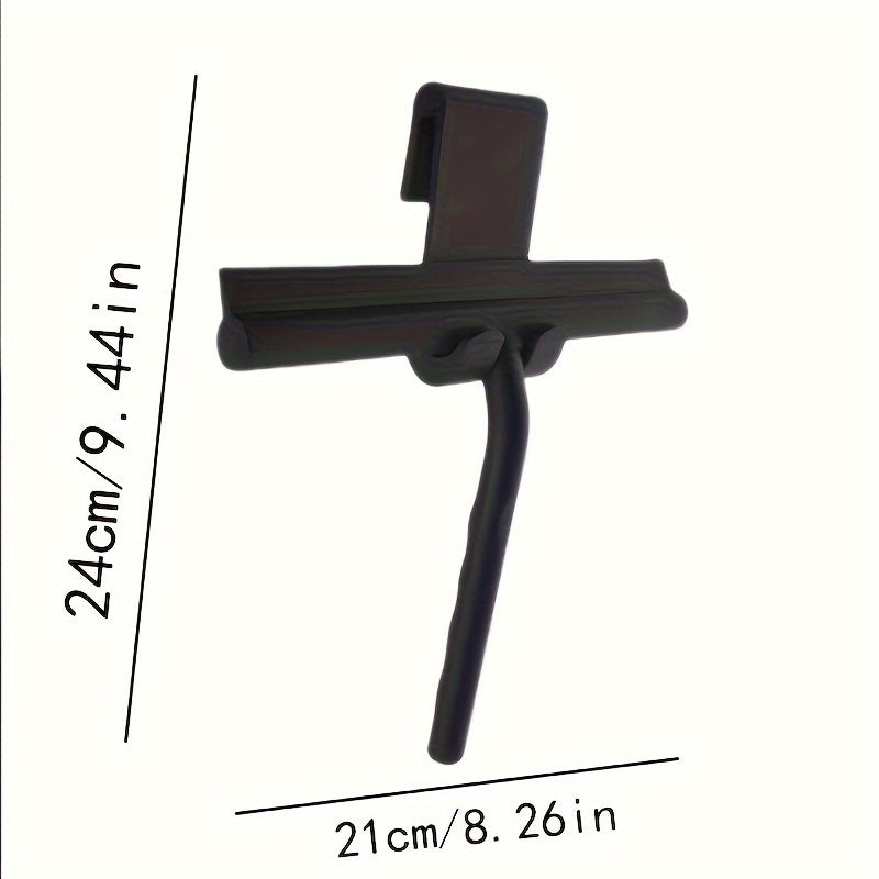 Silicone Squeegee for Window and Bathroom Cleaning Glass Shower Bathroom Surface