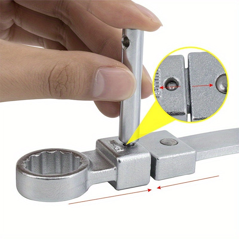 15 Piece Carbon Steel Timing Belt Tensioner Pulley Wrench Set 12-Point 12-19mm