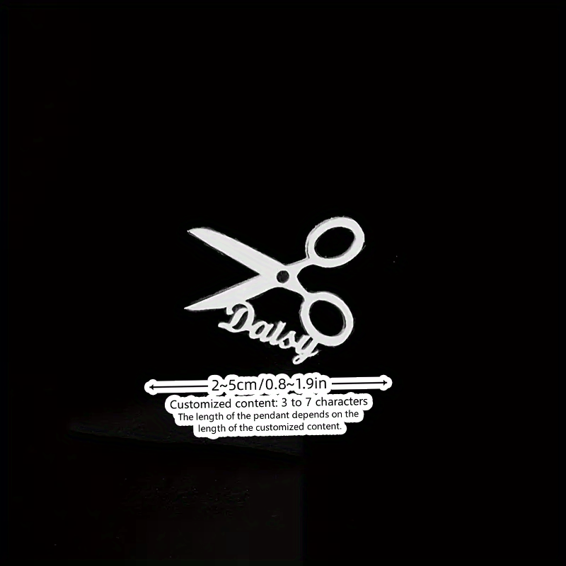 Golden Plated Stainless Steel Brooch Pin with Custom Name Boho Style Jewelry for Women