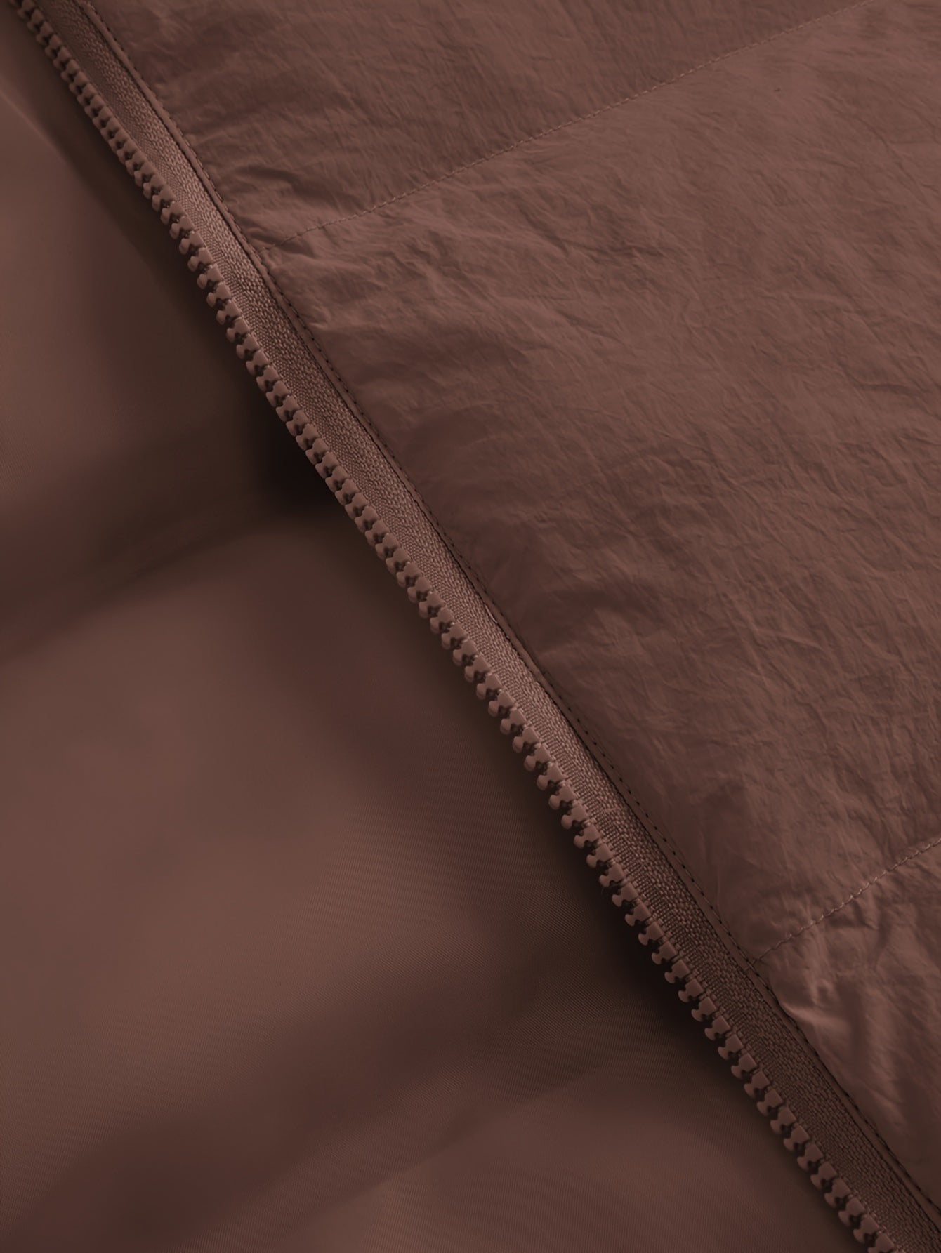 Women's Puffer Vest Fall Winter Sleeveless Zip-Up Casual Solid Polyester High Neck Padded Coat