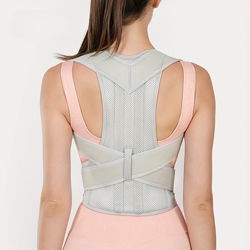 Nafas oladigan sozlanadigan orqa qo'llab-quvvatlash kamari lumbar, yelka, bel uchun