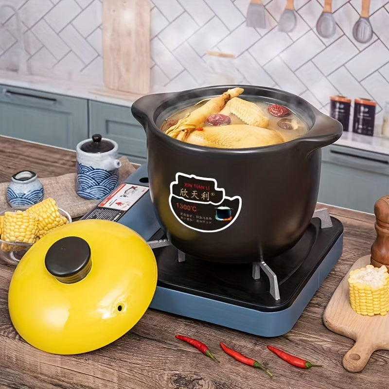 Ceramic Cookware Casserole Set High-Temperature Resistant Dishwasher Safe for Gas Stovetops