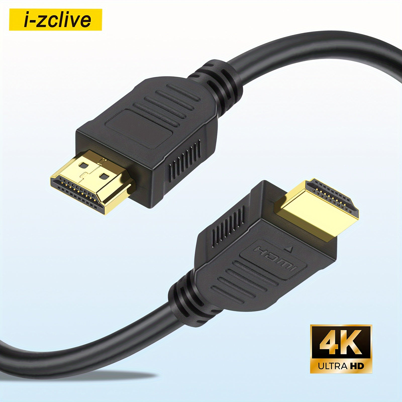 High-Speed 4K HDMI Cable with Ethernet 18Gbps Support for HDTV, Monitor, Laptop, Gaming