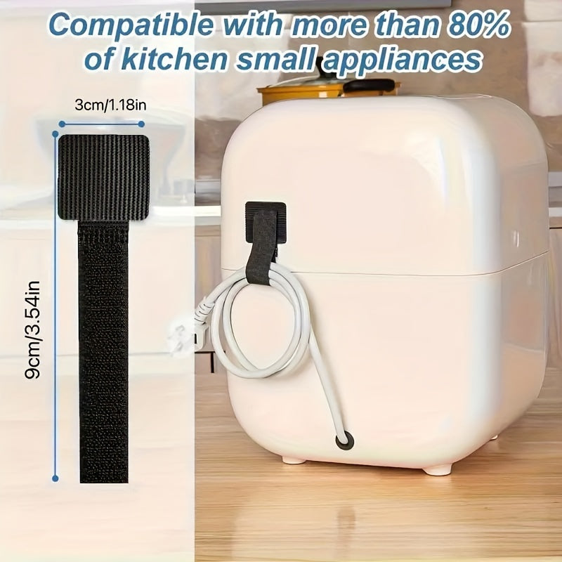 Set of 10-20 Nylon Cord Organizers for Kitchen Appliances