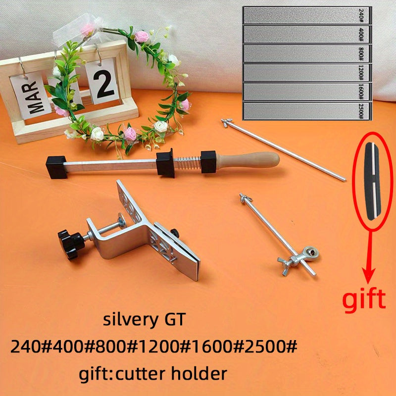 Afilador de navaja multitool con sujeción rápida y afilado en ángulo fijo