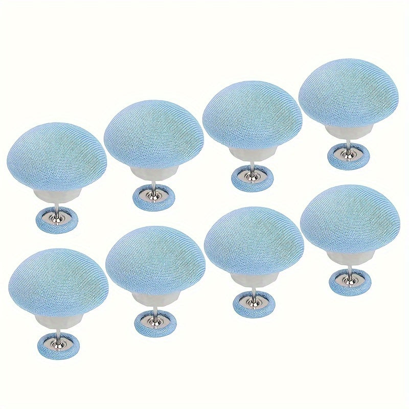 Mushroom Design Bed Sheet Fixer Pack of 8 or 16 Easy One-Click Bed Sheet Repair Tool